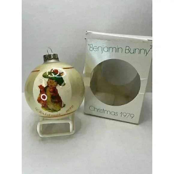 Benjamin Bunny Beatrix Potter Ornament 1979 - Picture 1 of 8